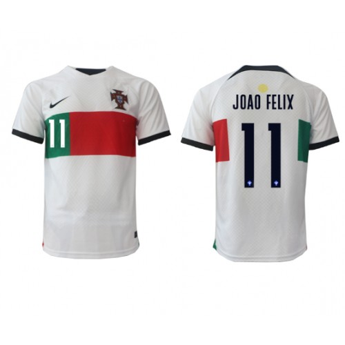 Portugal Joao Felix #11 Replica Away Shirt World Cup 2022 Short Sleeve